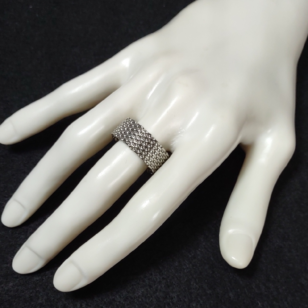 Mesh Link Ring - Picture 2 of 5